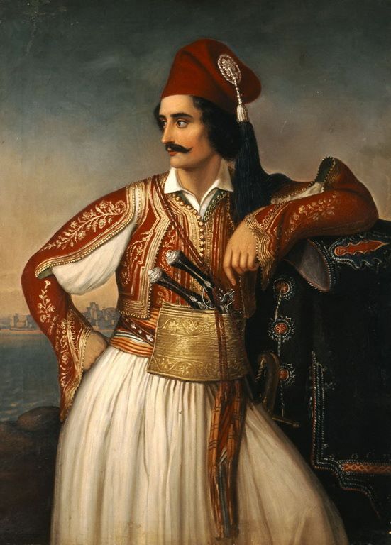 Προσωπογραφία Αναγνωστόπουλου, έργο Βρυζάκη Θεοδώρου,19ος αιώνας